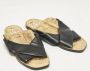 Chanel Vintage Pre-owned Leather flats Black Dames - Thumbnail 4
