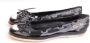Chanel Vintage Pre-owned Leather flats Black Dames - Thumbnail 3