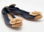 Chanel Vintage Pre-owned Leather flats Blue Dames - Thumbnail 4