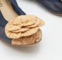 Chanel Vintage Pre-owned Leather flats Blue Dames - Thumbnail 8