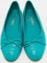 Chanel Vintage Pre-owned Leather flats Blue Dames - Thumbnail 3