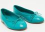 Chanel Vintage Pre-owned Leather flats Blue Dames - Thumbnail 4