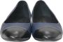 Chanel Vintage Pre-owned Leather flats Blue Dames - Thumbnail 2