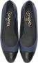 Chanel Vintage Pre-owned Leather flats Blue Dames - Thumbnail 5