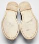Chanel Vintage Pre-owned Leather flats Blue Dames - Thumbnail 6
