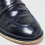 Chanel Vintage Pre-owned Leather flats Blue Dames - Thumbnail 7