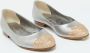 Chanel Vintage Pre-owned Leather flats Gray Dames - Thumbnail 3