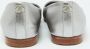 Chanel Vintage Pre-owned Leather flats Gray Dames - Thumbnail 4