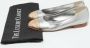 Chanel Vintage Pre-owned Leather flats Gray Dames - Thumbnail 8
