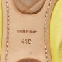 Chanel Vintage Pre-owned Leather flats Green Dames - Thumbnail 7