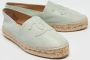 Chanel Vintage Pre-owned Leather flats Green Dames - Thumbnail 3