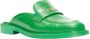Chanel Vintage Pre-owned Leather flats Green Dames - Thumbnail 3
