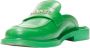 Chanel Vintage Pre-owned Leather flats Green Dames - Thumbnail 4