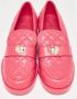 Chanel Vintage Pre-owned Leather flats Pink Dames - Thumbnail 3