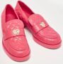Chanel Vintage Pre-owned Leather flats Pink Dames - Thumbnail 4