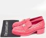 Chanel Vintage Pre-owned Leather flats Pink Dames - Thumbnail 9