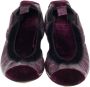 Chanel Vintage Pre-owned Leather flats Purple Dames - Thumbnail 2