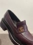 Chanel Vintage Pre-owned Leather flats Red Dames - Thumbnail 2