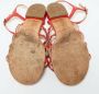 Chanel Vintage Pre-owned Leather flats Red Dames - Thumbnail 6