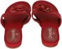 Chanel Vintage Pre-owned Leather flats Red Dames - Thumbnail 2