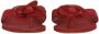 Chanel Vintage Pre-owned Leather flats Red Dames - Thumbnail 3