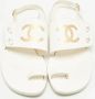 Chanel Vintage Pre-owned Leather flats White Dames - Thumbnail 3