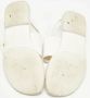 Chanel Vintage Pre-owned Leather flats White Dames - Thumbnail 6