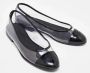 Chanel Vintage Pre-owned Leather flats White Dames - Thumbnail 3