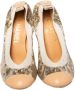 Chanel Vintage Pre-owned Leather heels Beige Dames - Thumbnail 2