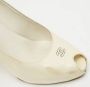 Chanel Vintage Pre-owned Leather heels Beige Dames - Thumbnail 7