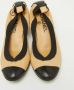 Chanel Vintage Pre-owned Leather heels Beige Dames - Thumbnail 3