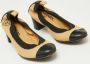 Chanel Vintage Pre-owned Leather heels Beige Dames - Thumbnail 4