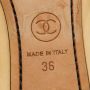 Chanel Vintage Pre-owned Leather heels Beige Dames - Thumbnail 8