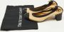 Chanel Vintage Pre-owned Leather heels Beige Dames - Thumbnail 9