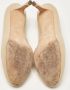 Chanel Vintage Pre-owned Leather heels Beige Dames - Thumbnail 5