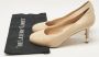 Chanel Vintage Pre-owned Leather heels Beige Dames - Thumbnail 8