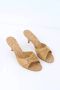 Chanel Vintage Pre-owned Leather heels Beige Dames - Thumbnail 3