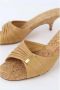Chanel Vintage Pre-owned Leather heels Beige Dames - Thumbnail 4