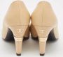 Chanel Vintage Pre-owned Leather heels Beige Dames - Thumbnail 3