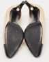 Chanel Vintage Pre-owned Leather heels Beige Dames - Thumbnail 4