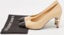 Chanel Vintage Pre-owned Leather heels Beige Dames - Thumbnail 7