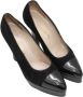 Chanel Vintage Pre-owned Leather heels Black Dames - Thumbnail 2