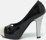 Chanel Vintage Pre-owned Leather heels Black Dames - Thumbnail 2