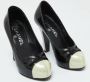 Chanel Vintage Pre-owned Leather heels Black Dames - Thumbnail 4