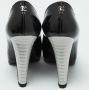 Chanel Vintage Pre-owned Leather heels Black Dames - Thumbnail 5