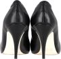 Chanel Vintage Pre-owned Leather heels Black Dames - Thumbnail 4