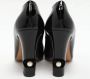 Chanel Vintage Pre-owned Leather heels Black Dames - Thumbnail 4