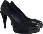 Chanel Vintage Pre-owned Leather heels Black Dames - Thumbnail 3