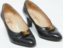 Chanel Vintage Pre-owned Leather heels Black Dames - Thumbnail 2
