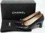 Chanel Vintage Pre-owned Leather heels Black Dames - Thumbnail 7